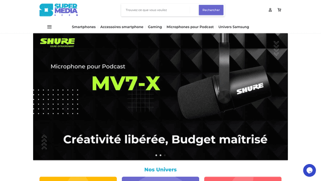 Screen shot of SuperMedia